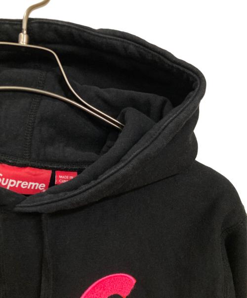 SUPREME（シュプリーム）Supreme (シュプリーム) S Logo Hooded Sweatshirt ブラック サイズ:Sの古着・服飾アイテム