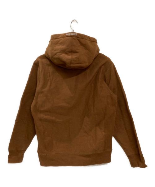 SUPREME（シュプリーム）Supreme (シュプリーム) 18AW S Logo Hooded Sweatshirt ブラウン サイズ:Mの古着・服飾アイテム