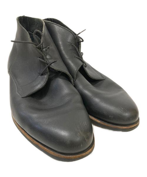 PARABOOT（パラブーツ）PARABOOT (パラブーツ) チャッカブーツ ブラック サイズ:8 1/2の古着・服飾アイテム