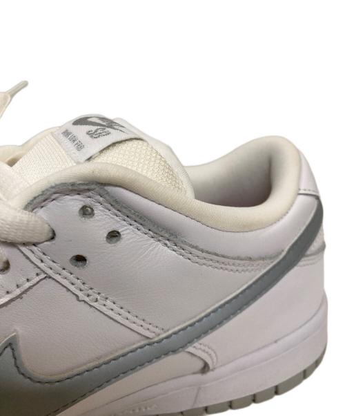 NIKE（ナイキ）NIKE (ナイキ) Supreme (シュプリーム) Dunk Low Pro OG QS ホワイト サイズ:US9の古着・服飾アイテム