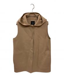 theory（セオリー）の古着「LUXE NEW DIVIDE/CLAIRENE VEST DS」｜ベージュ