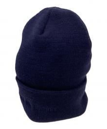 ALL MY HOMIES（オールマイホーミーズ）の古着「Embroidery Knit Beanie」｜ネイビー