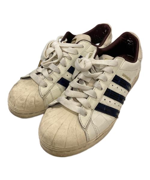 adidas（アディダス）adidas (アディダス) WALES BONNER (ウェールズボナー) SUPERSTAR WONWHI ホワイト サイズ:26.5cmの古着・服飾アイテム