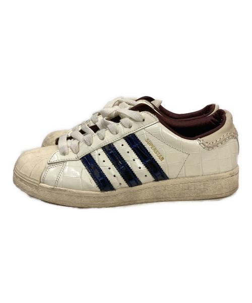 adidas（アディダス）adidas (アディダス) WALES BONNER (ウェールズボナー) SUPERSTAR WONWHI ホワイト サイズ:26.5cmの古着・服飾アイテム