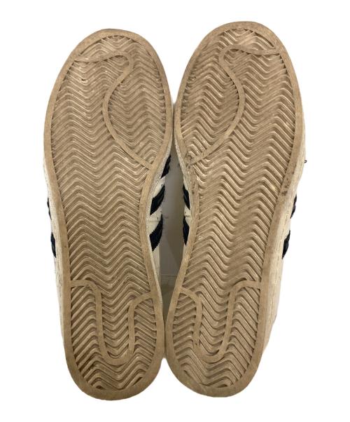 adidas（アディダス）adidas (アディダス) WALES BONNER (ウェールズボナー) SUPERSTAR WONWHI ホワイト サイズ:26.5cmの古着・服飾アイテム