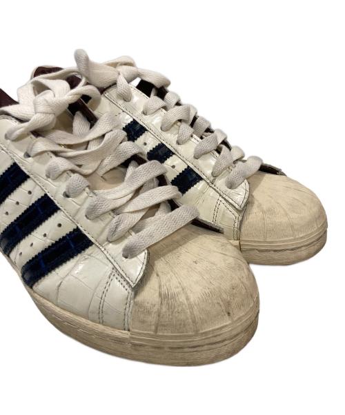 adidas（アディダス）adidas (アディダス) WALES BONNER (ウェールズボナー) SUPERSTAR WONWHI ホワイト サイズ:26.5cmの古着・服飾アイテム