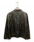 TOGA PULLA (トーガ プルラ) フェイクレザーシャツ ブラック サイズ:36：10000円