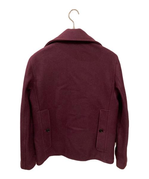 Martin Margiela14（マルタンマルジェラ14）Martin Margiela14 (マルタンマルジェラ14) メルトンコート ボルドー サイズ:44の古着・服飾アイテム