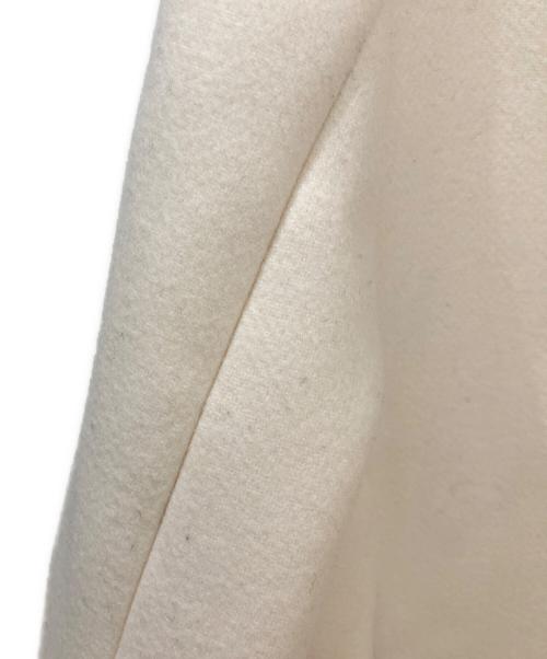 Maison Margiela（メゾンマルジェラ）Maison Margiela (メゾンマルジェラ) メルトンPコート アイボリー サイズ:48の古着・服飾アイテム