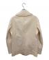 Maison Margiela (メゾンマルジェラ) メルトンPコート アイボリー サイズ:48：30000円
