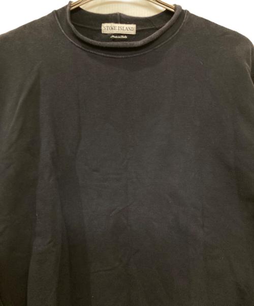 STONE ISLAND（ストーンアイランド）STONE ISLAND (ストーンアイランド) 90’s モックネックスウェット ネイビー サイズ:Mの古着・服飾アイテム