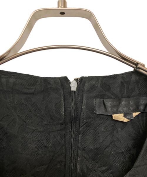 COMME des GARCONS COMME des GARCONS（コムデギャルソン コムデギャルソン）COMME des GARCONS COMME des GARCONS (コムデギャルソン コムデギャルソン) ボタニカルジャガードドレス ブラック サイズ:Sの古着・服飾アイテム