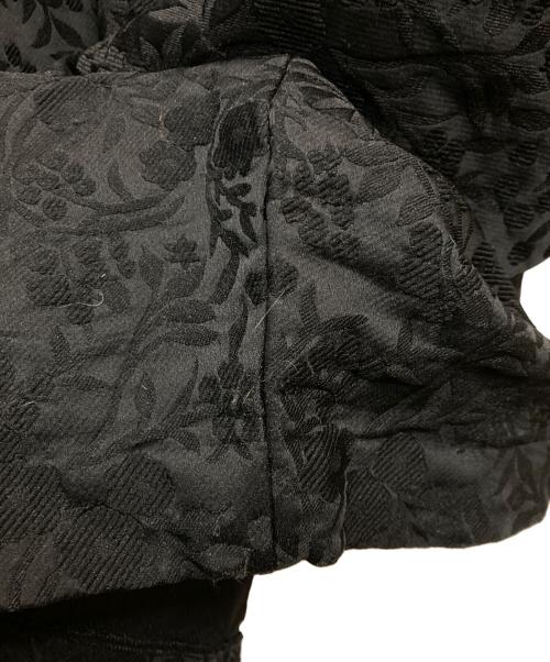 COMME des GARCONS COMME des GARCONS（コムデギャルソン コムデギャルソン）COMME des GARCONS COMME des GARCONS (コムデギャルソン コムデギャルソン) ボタニカルジャガードドレス ブラック サイズ:Sの古着・服飾アイテム