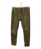 DIESELディーゼル）の古着「ジョグジーンズ」｜オリーブ