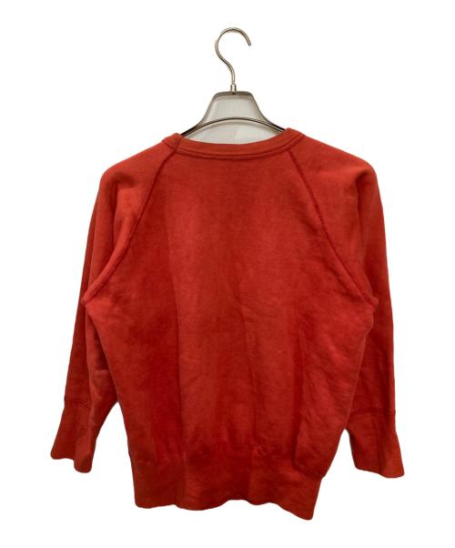 古着（フルギ）古着 (フルギ) ヴィンテージ三段カレッジラグランスウェット レッド サイズ:不明(実寸サイズをご確認ください)の古着・服飾アイテム