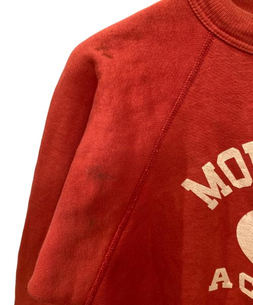 古着（フルギ）古着 (フルギ) ヴィンテージ三段カレッジラグランスウェット レッド サイズ:不明(実寸サイズをご確認ください)の古着・服飾アイテム