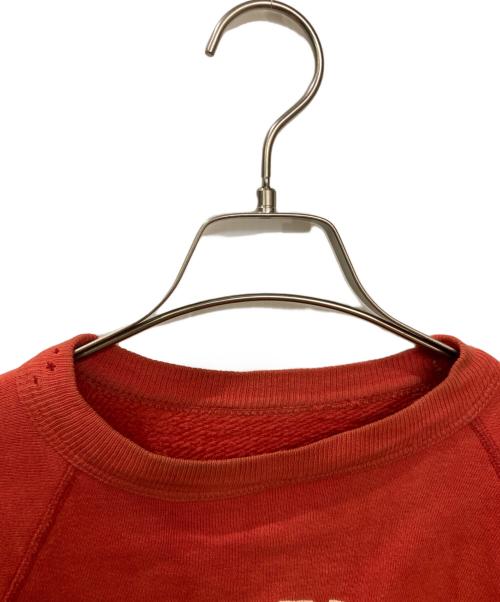 古着（フルギ）古着 (フルギ) ヴィンテージ三段カレッジラグランスウェット レッド サイズ:不明(実寸サイズをご確認ください)の古着・服飾アイテム