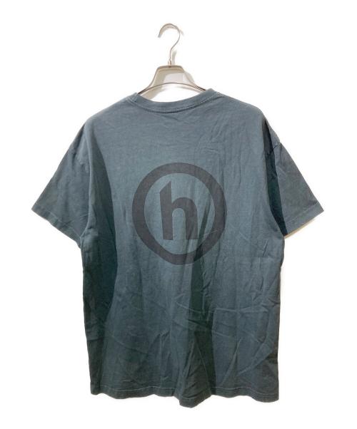 HIDDEN NY（ヒドゥンニューヨーク）HIDDEN NY (ヒドゥンニューヨーク) 製品染プリントTee グレー サイズ:Lの古着・服飾アイテム
