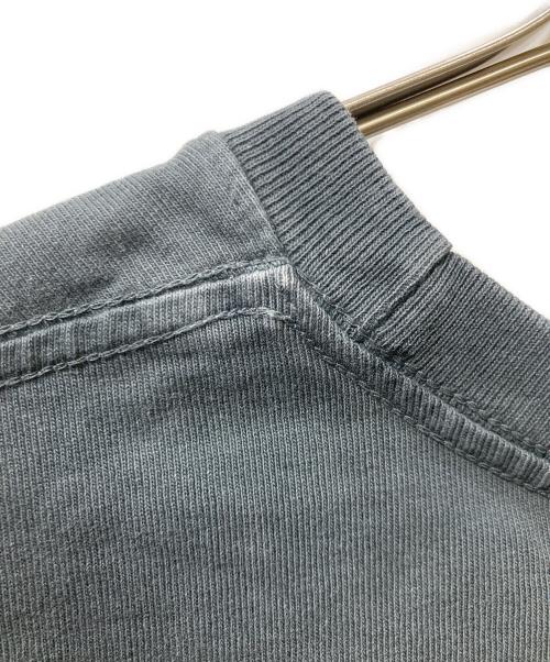 HIDDEN NY（ヒドゥンニューヨーク）HIDDEN NY (ヒドゥンニューヨーク) 製品染プリントTee グレー サイズ:Lの古着・服飾アイテム