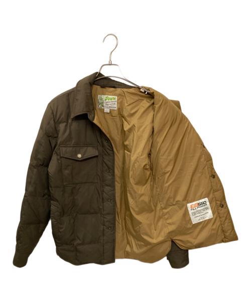 Eddie Bauer（エディーバウアー）Eddie Bauer (エディーバウアー) 復刻YUKONキルティングダウンジャケット / ユーコン オリーブ サイズ:Sの古着・服飾アイテム