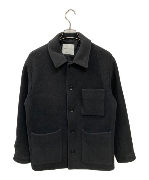 green label relaxing（グリーンレーベルリラクシング）green label relaxing (グリーンレーベルリラクシング) SENTDALE WOOL カバーオール ブラック サイズ:Sの古着・服飾アイテム