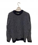 L.L.Beanエルエルビーン）の古着「バーズアイニット」｜ネイビー