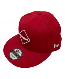 F.C.R.B.×New Era（エフシーレアルブリストル×ニューエラ）の古着「ロゴスナップバックキャップ」｜レッド
