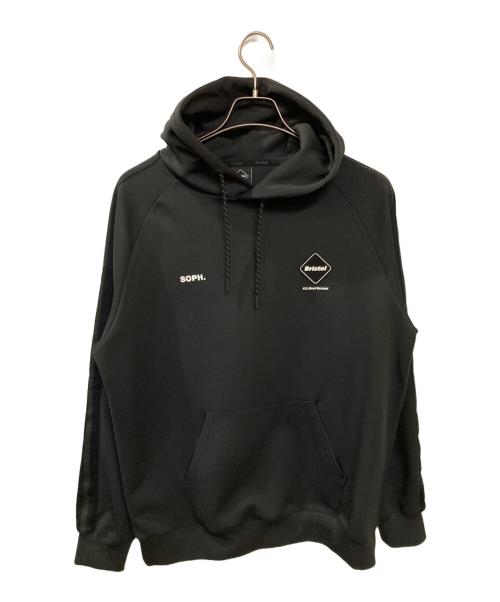 F.C.R.B.（エフシーレアルブリストル）F.C.R.B. (エフシーレアルブリストル) トレーニングトラックフーディ / パーカー ブラック サイズ:Lの古着・服飾アイテム