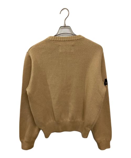 HARLEY-DAVIDSON（ハーレーダビッドソン）HARLEY-DAVIDSON (ハーレーダビッドソン) ジップアップニット ベージュ サイズ:Mの古着・服飾アイテム