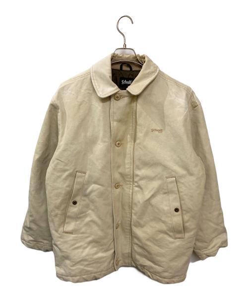 Schott（ショット）Schott (ショット) ９０Sダックジャケット ベージュ サイズ:Mの古着・服飾アイテム