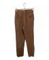 LEMAIRE (ルメール) タックパンツ ブラウン サイズ:44：13000円