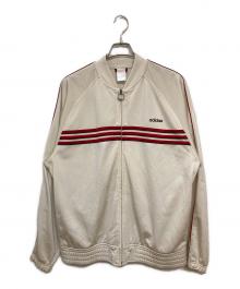 adidas（アディダス）の古着「トラックジャケット」｜ベージュ