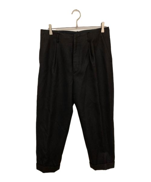 AURALEE（オーラリー）AURALEE (オーラリー) Light Melton Wide Slacks ブラック サイズ:3の古着・服飾アイテム
