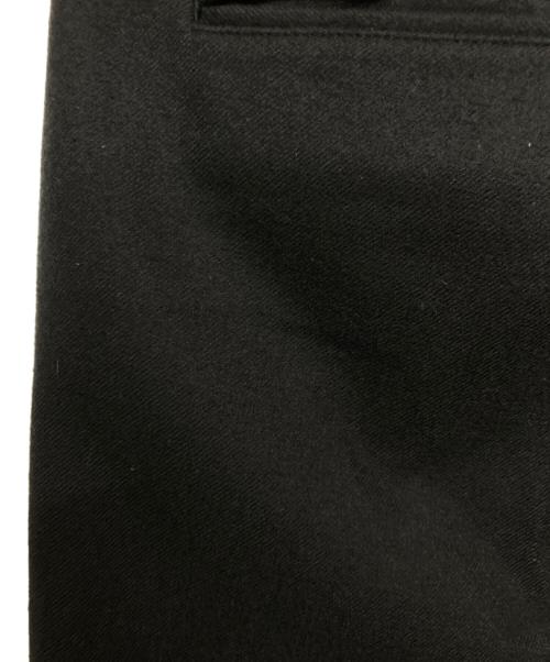 AURALEE（オーラリー）AURALEE (オーラリー) Light Melton Wide Slacks ブラック サイズ:3の古着・服飾アイテム