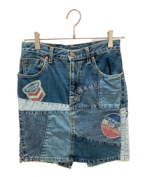Hysteric Glamour（ヒステリックグラマー）Hysteric Glamour (ヒステリックグラマー) デニムミニスカート インディゴ サイズ:Freeの古着・服飾アイテム