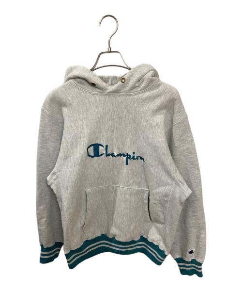 Champion REVERSE WEAVE（チャンピオン リバース ウィーブ）Champion REVERSE WEAVE (チャンピオン リバース ウィーブ) 90'sリバースウィーブパーカー グレー サイズ:Lの古着・服飾アイテム