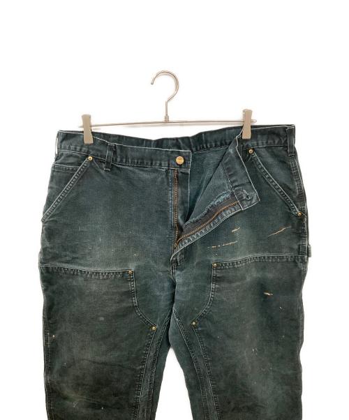 CarHartt（カーハート）CarHartt (カーハート) ダブルニーデニムペインターパンツ ブラック サイズ:実寸サイズをご確認くださいの古着・服飾アイテム