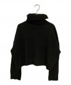 EVERYDAY I LIKE.エヴリデイ アイ ライク）の古着「タートルネックプルオーバー」｜ブラック