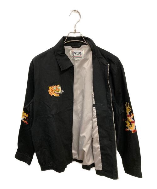 HOUSTON（ヒューストン）HOUSTON (ヒューストン) ベトナムジャケット ブラック サイズ:XLの古着・服飾アイテム