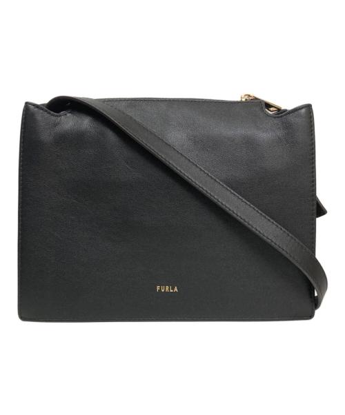 FURLA（フルラ）FURLA (フルラ) Nuvola/クロスボディショルダーバッグ ブラックの古着・服飾アイテム
