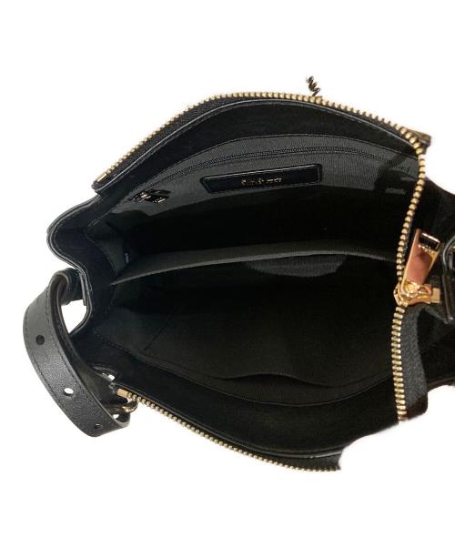 FURLA（フルラ）FURLA (フルラ) Nuvola/クロスボディショルダーバッグ ブラックの古着・服飾アイテム