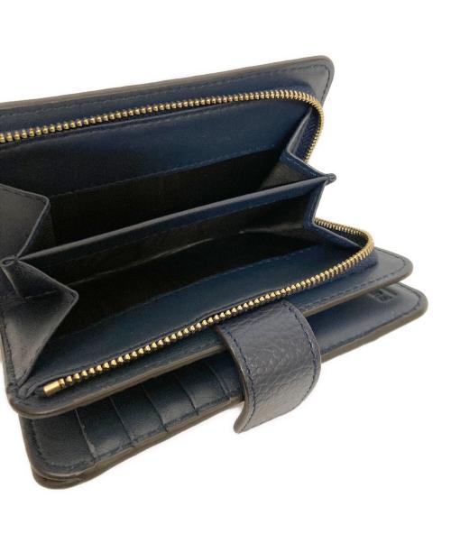 FURLA（フルラ）FURLA (フルラ) CAMELIA/二つ折り財布 ネイビーの古着・服飾アイテム