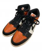 NIKEナイキ）の古着「Shattered Backboard」｜ブラック×オレンジ