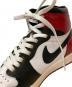 中古・古着 NIKE (ナイキ) Air Jordan 1 Retro High OG Black Toe Reimagined レッド×ブラック サイズ:26.5cm：12000円