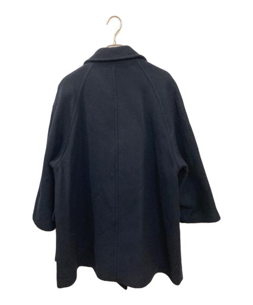 SLOBE IENA（スローブ イエナ）SLOBE IENA (スローブ イエナ) メルトンビッグPコート ネイビー サイズ:Mの古着・服飾アイテム