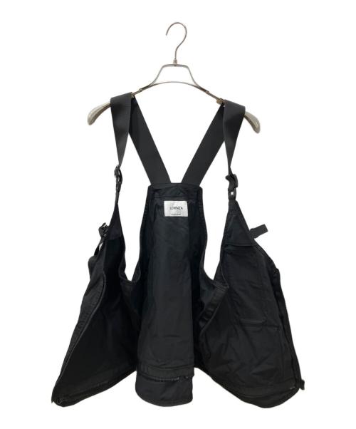 LORINZA（ロリンザ）LORINZA (ロリンザ) STUDIOUS (ステュディオス) Bag Vest 2WAYバッグベスト ブラック サイズ:不明の古着・服飾アイテム