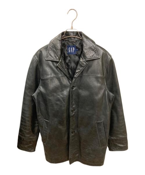 GAP（ギャップ）GAP (ギャップ) レザーコート ブラック サイズ:Sの古着・服飾アイテム
