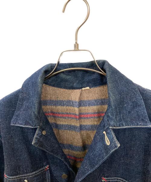 WAREHOUSE（ウエアハウス）WAREHOUSE (ウエアハウス) 裏ブランケットデニムカバーオール インディゴ サイズ:36の古着・服飾アイテム