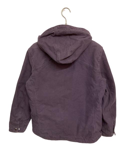 CarHartt（カーハート）CarHartt (カーハート) 古着ボアダックフードジャケット パープル サイズ:Sの古着・服飾アイテム