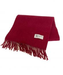 JOHNSTONS OF ELGIN（ジョンストンズオブエルガン）の古着「カシミヤストール」｜レッド